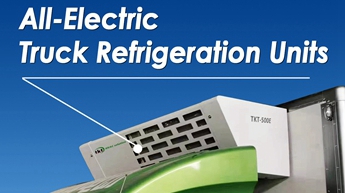 All-electric transport refrigeration unit, electric refrigeration units, electric truck refrigeration units